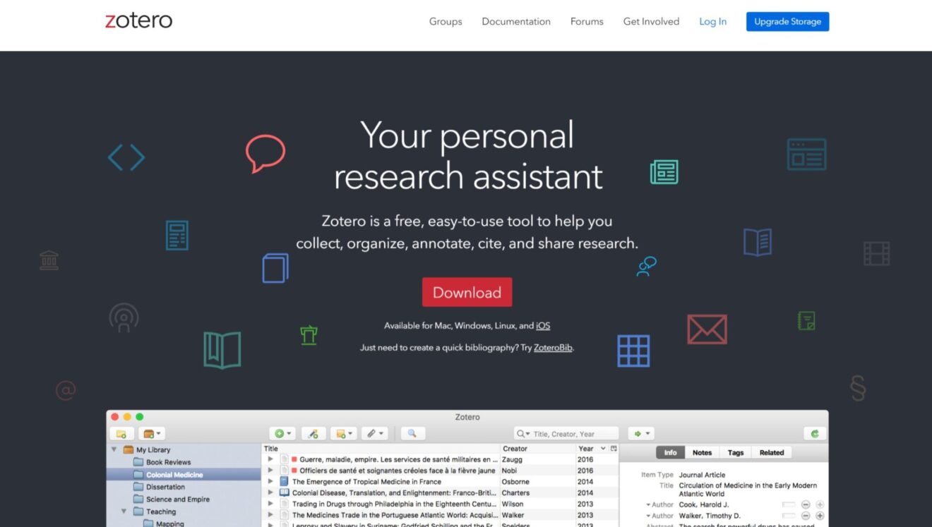 Zotoroダウンロード画面