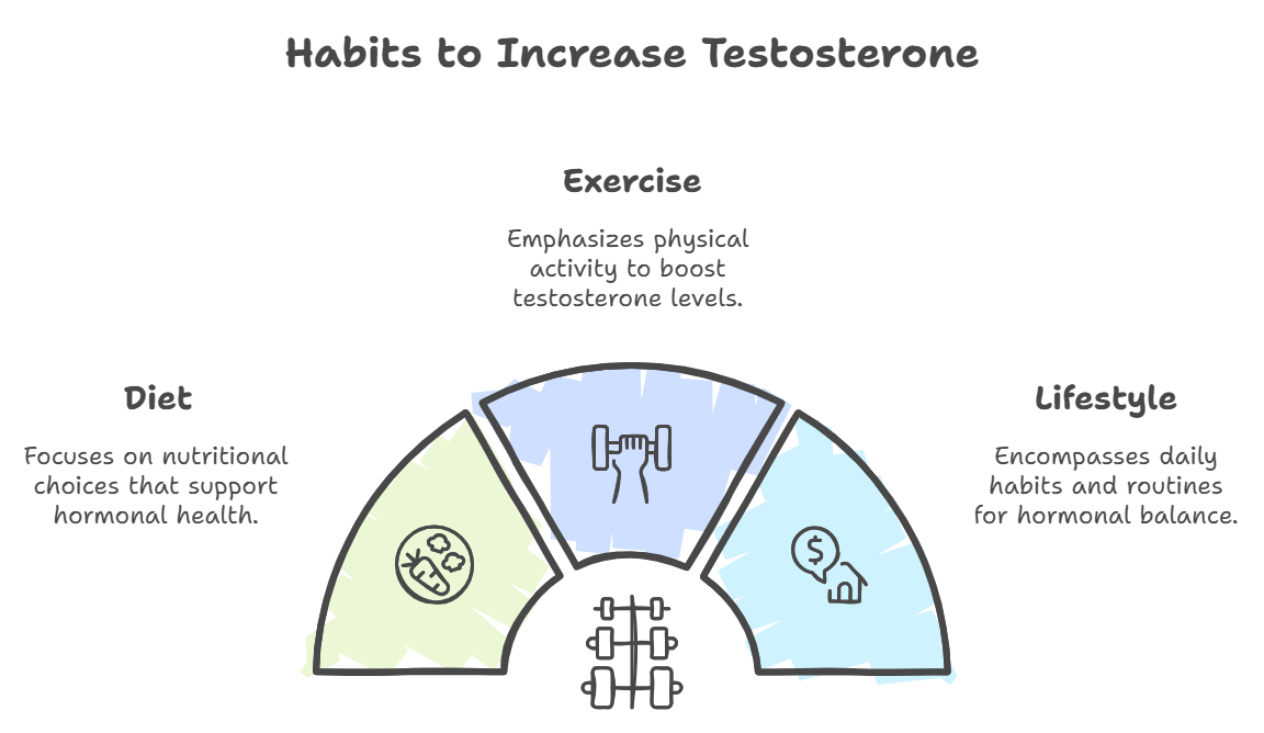 テストステロンを高める3つの要素