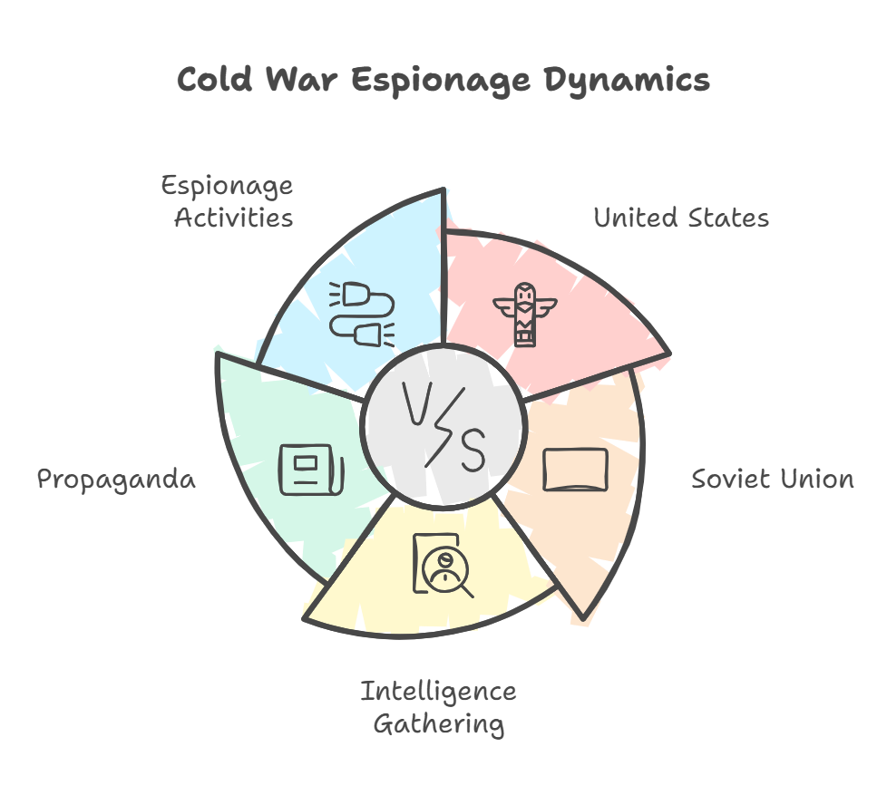 ソ連のスパイ活動:アメリカ国内の諜報網
