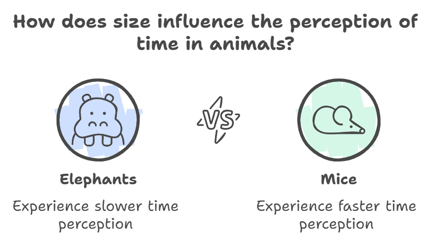 生物のスケールと時間の関係