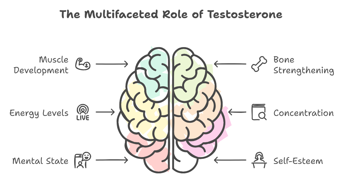 テストステロンは「男性ホルモン」という